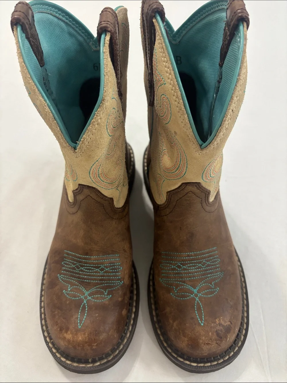 Ariat brown leather